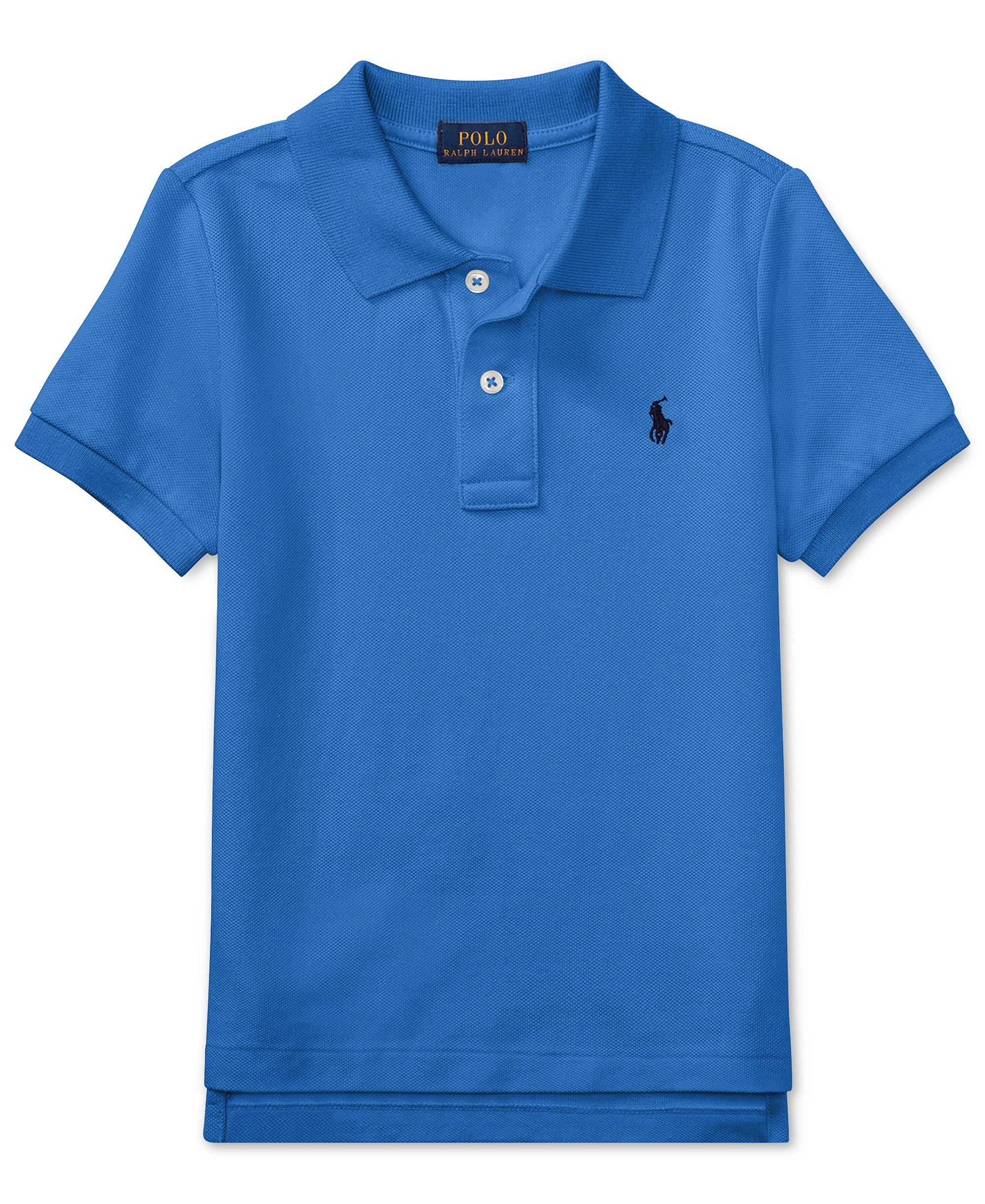 Polo Ralph Lauren Boys' 2T-7 Cotton Mesh Polo Shirt - Scottsdale Blue