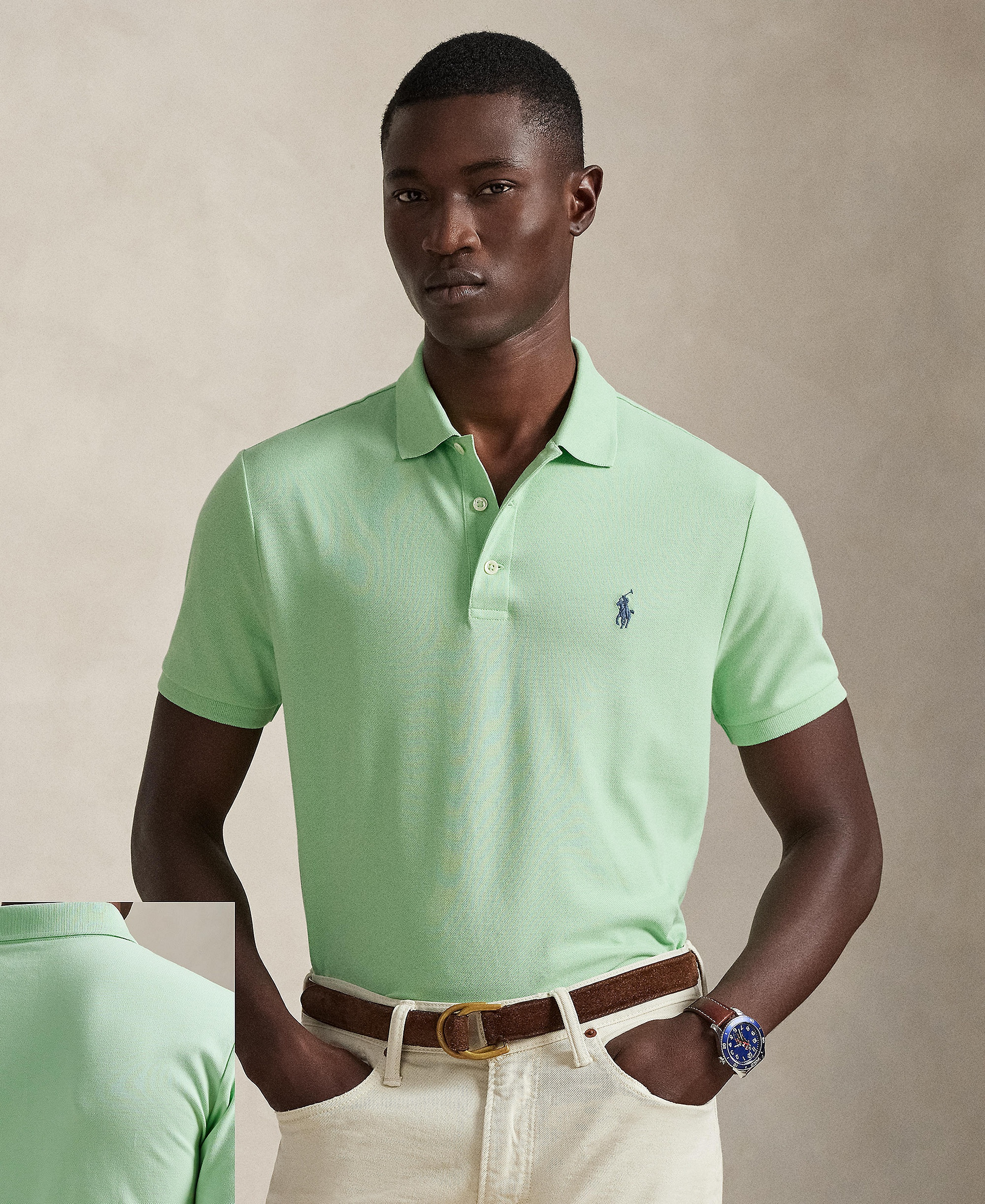 Polo Ralph Lauren Men's Classic-Fit Polo Shirt - Pastel Mint