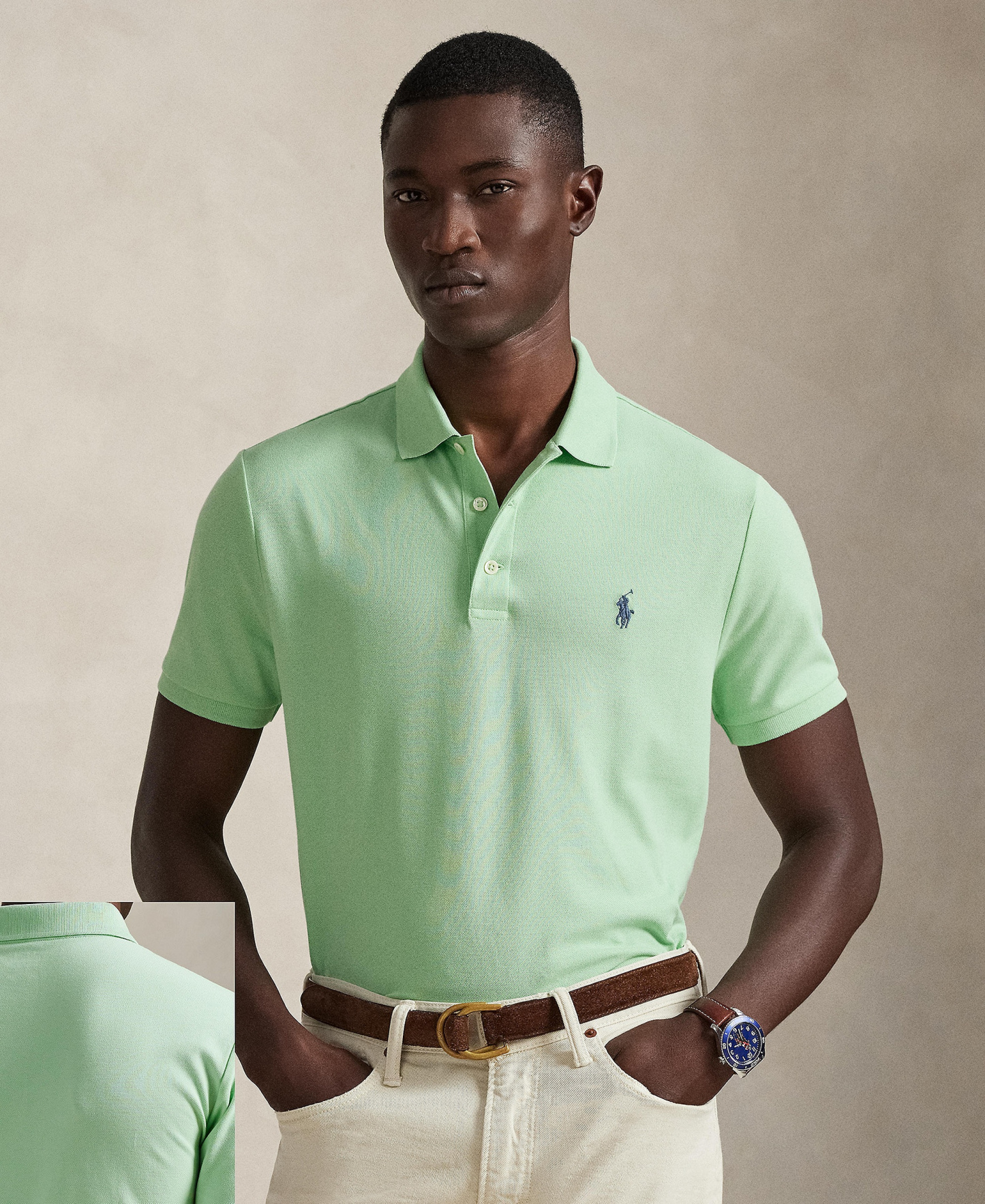 Polo Ralph Lauren Men's Classic-Fit Polo Shirt - Pastel Mint