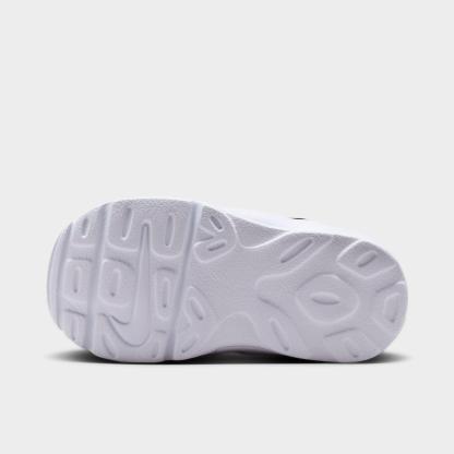 Kids' Toddler Nithtke Air DT Max ‘96 Low Casual Shoes - Black/Metallic Gold/White - Bottom view