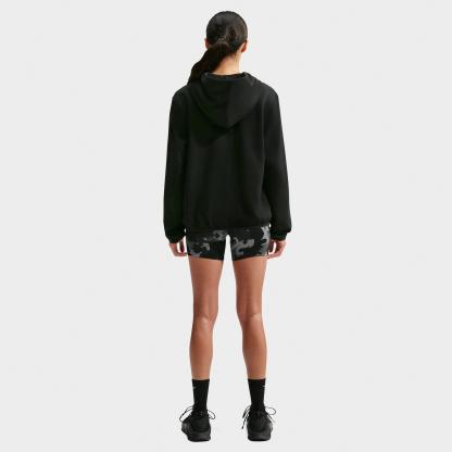 Women's Nithtke Studio Fleece Sport Dri-FIT Pullover Hoodie - Black/White