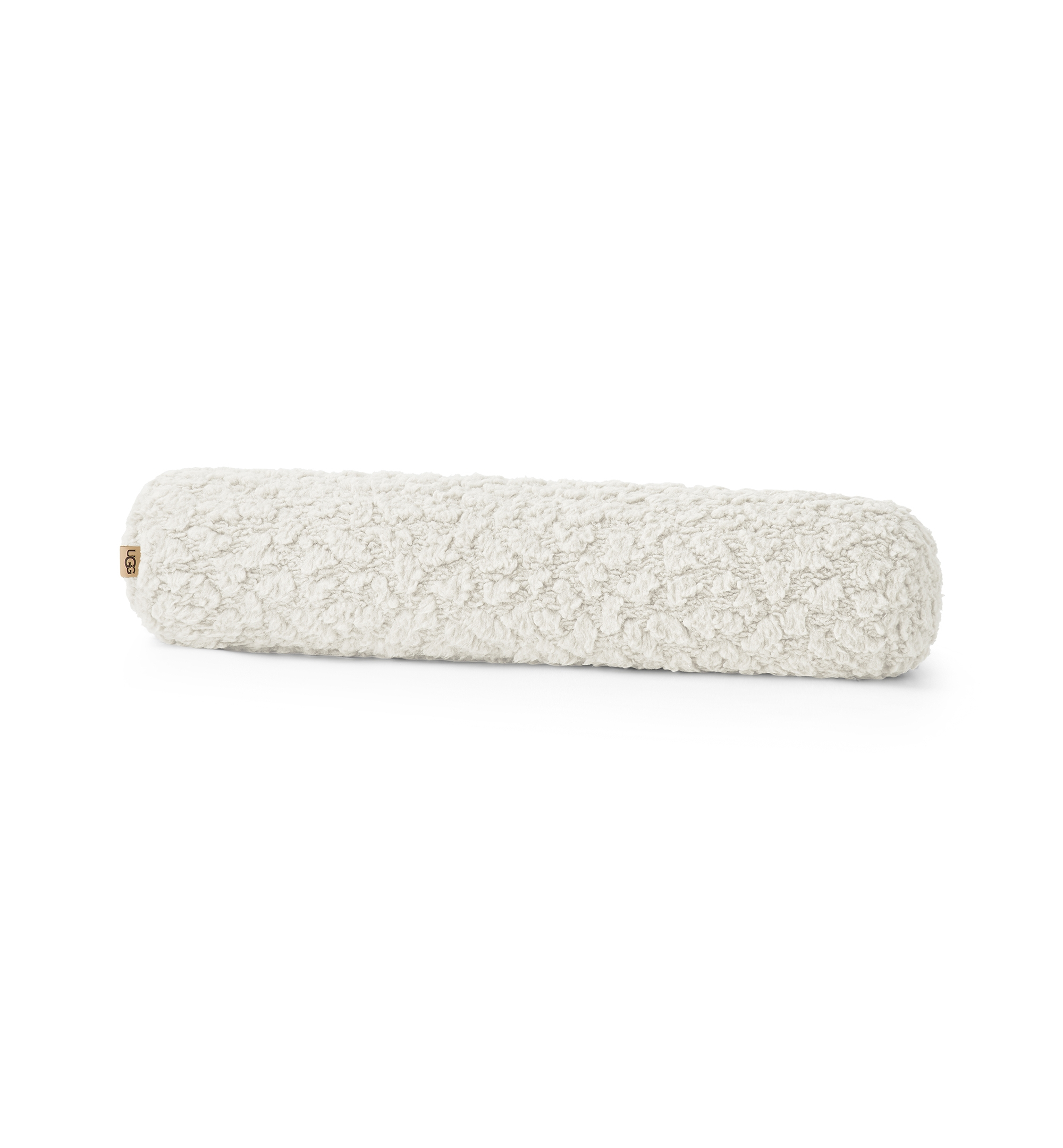 UGG® Shira Textured Bolster Pillow, 36" x 8" - Snow