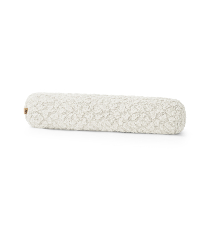 UGG® Shira Textured Bolster Pillow, 36" x 8" - Snow