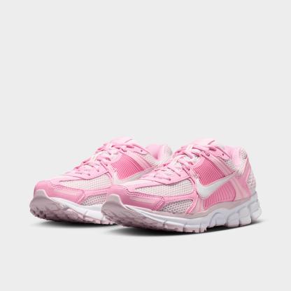 Women's Nithtke Zoom Vomero 5 Casual Shoes - Part 2 - Pink Rise/Bleached Lilac/Pink Foam/White - Both shoes facing left