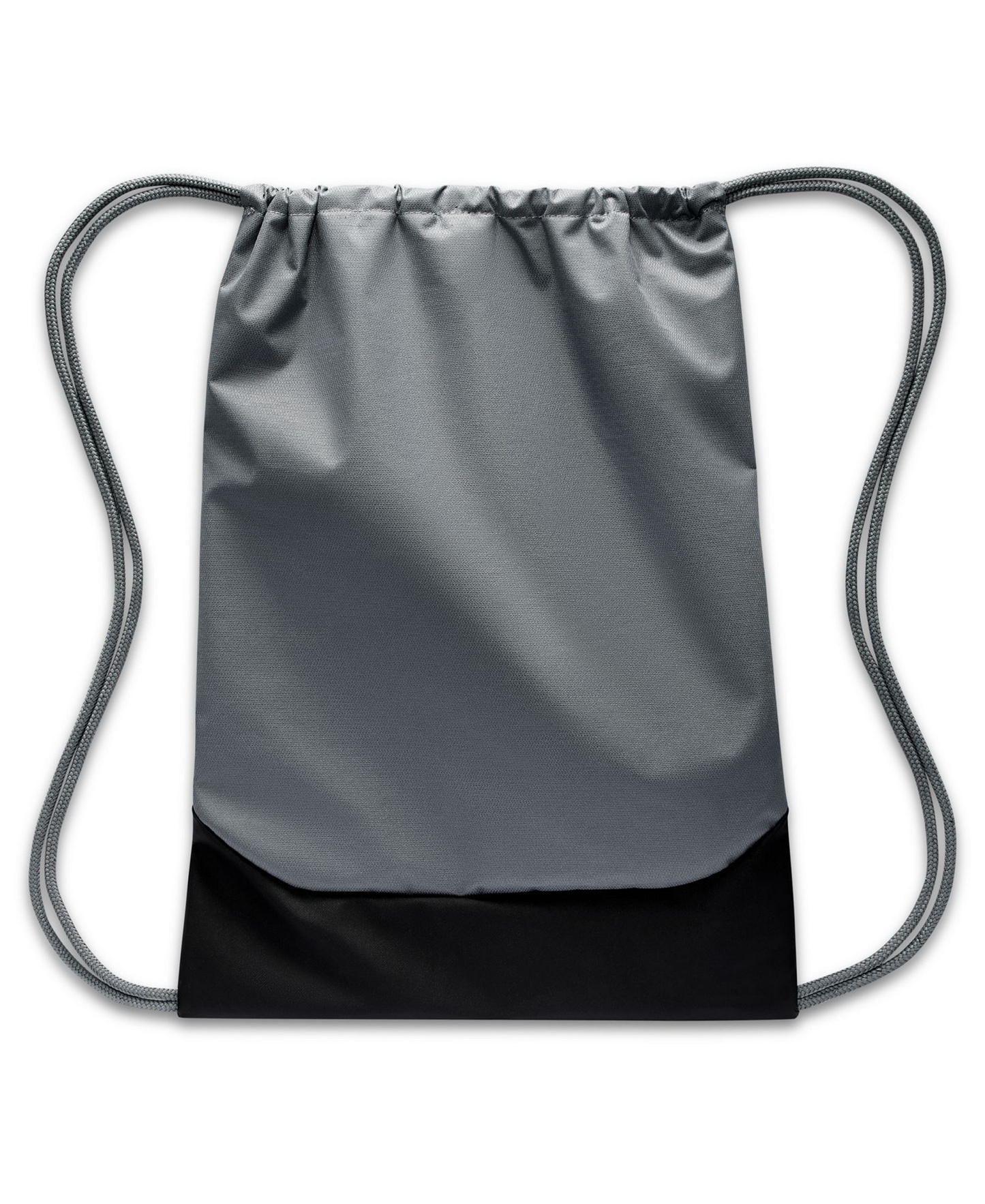 Nike Brasilia Drawstring Bag (18L) - Smoke Gray/Black