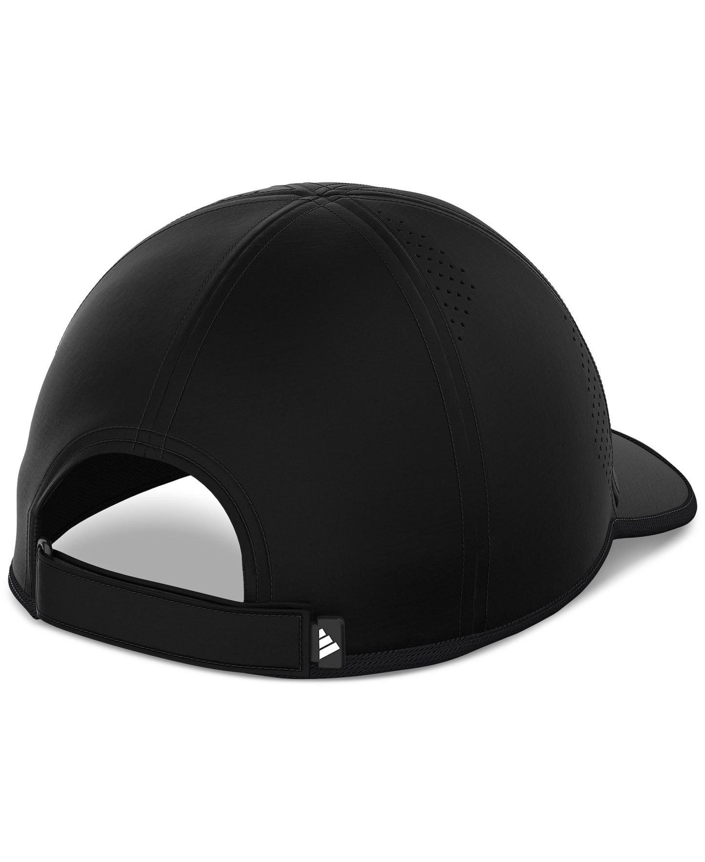 adidas Women's Superlite 3 Stripe Adjustable Hat - Black/white