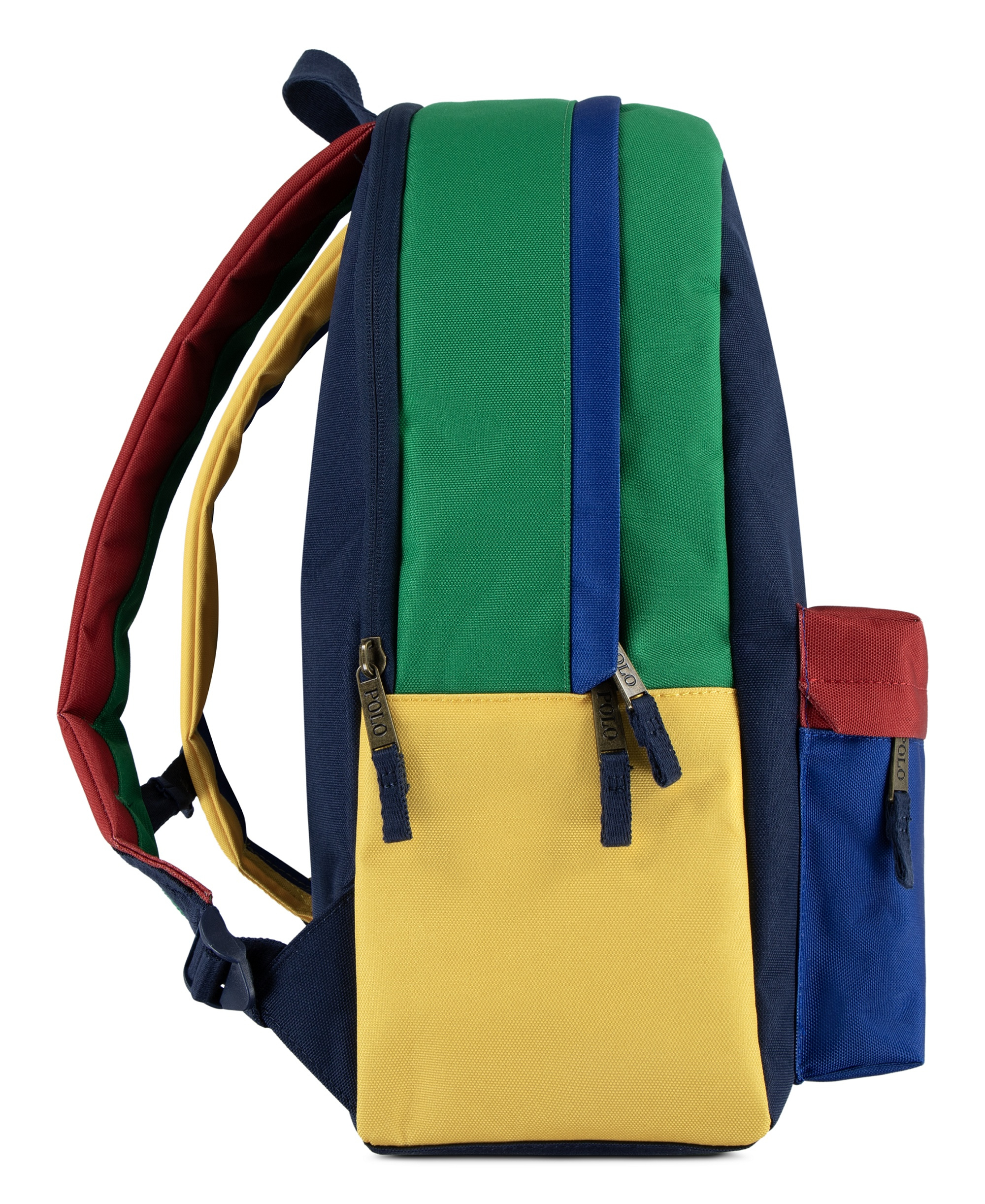 Polo Ralph Lauren Boys' and Girls' Embroidered Pony Color Backpack - Navy/Blue/Multi
