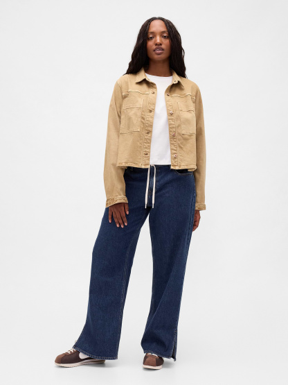 Low Rise '90s Loose Jeans - Resin rinse