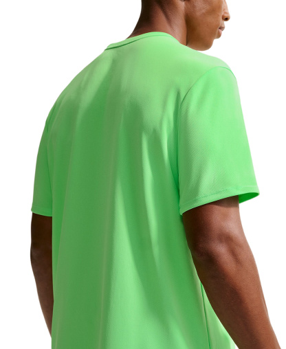 Nike Men's Miler Dri-FIT Running T-Shirt - Illusion Green/Reflective Silver
