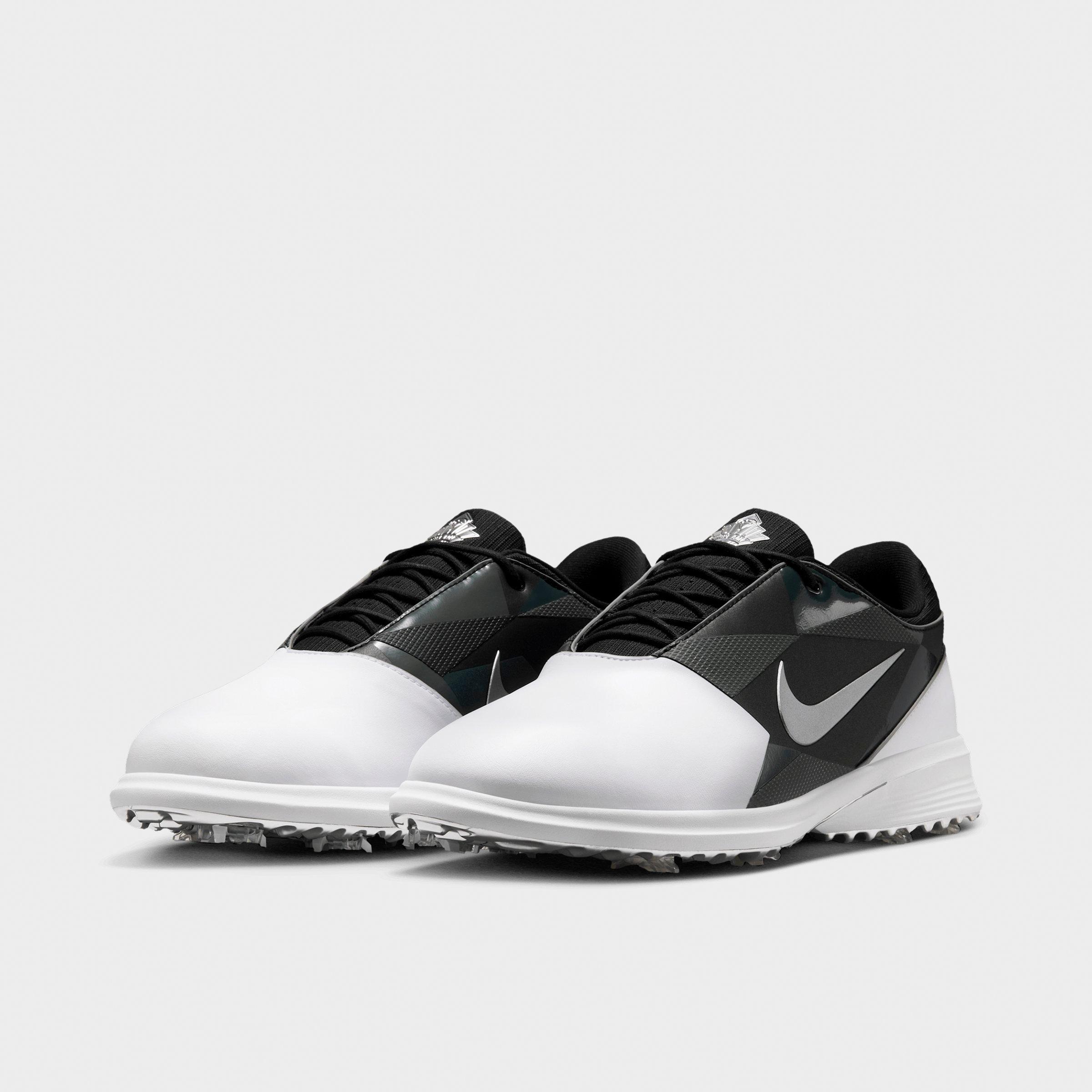 Men's Nithtke Victory Tour 4 Golf Shoes - White/Metallic Silver/Sequoia/Black - Both shoes facing left