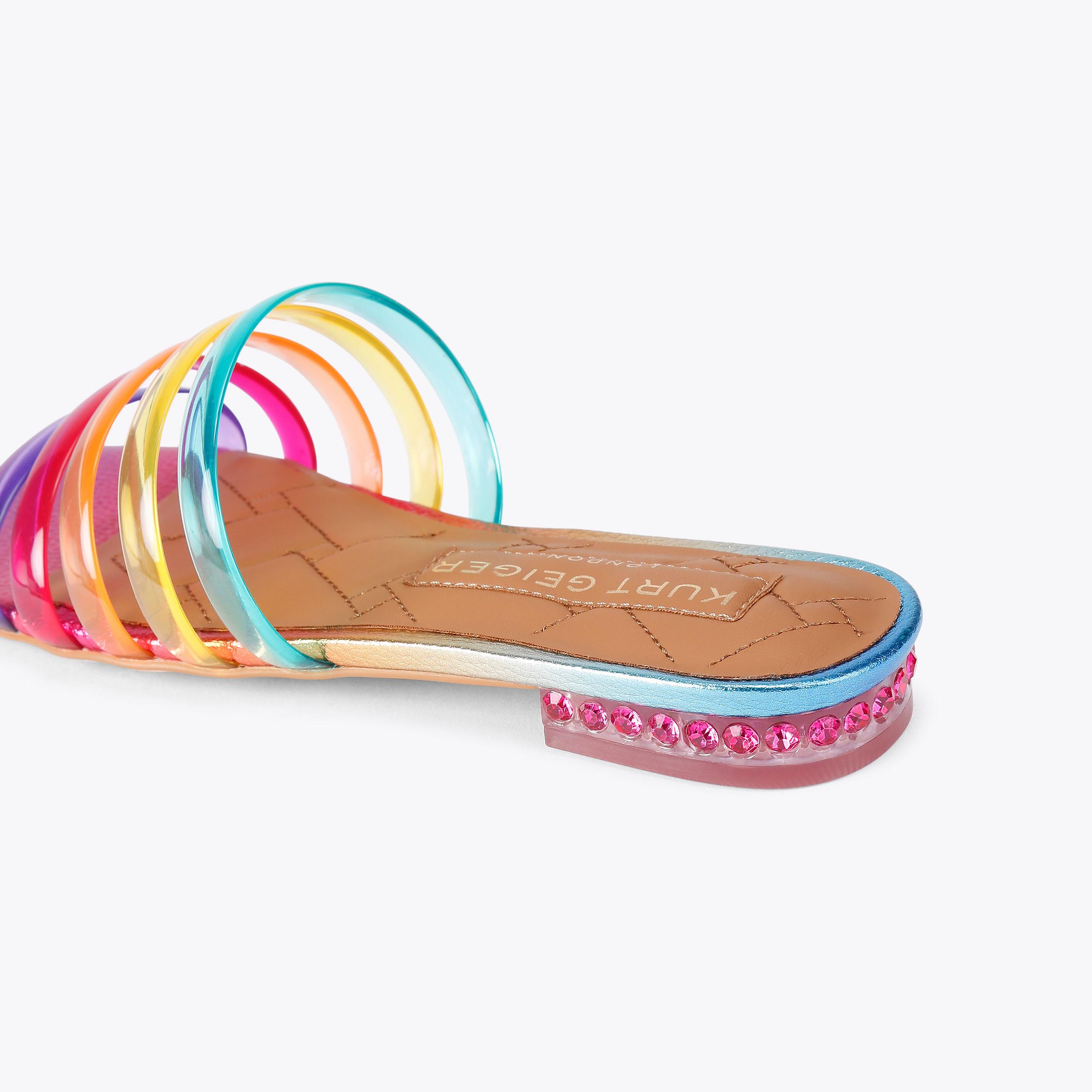 Kurt Geiger London Maddison Jelly Sandal - Multi Colored - view 4