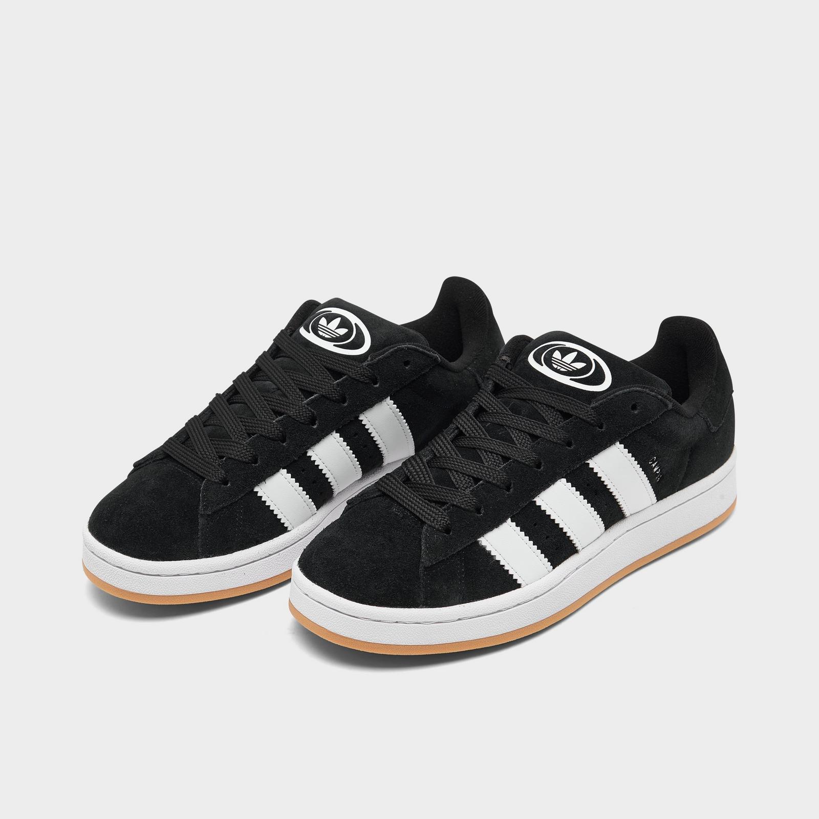 Big Kids' adidas Originals Campus 00s Casual Shoes - Black/White/White - view 2