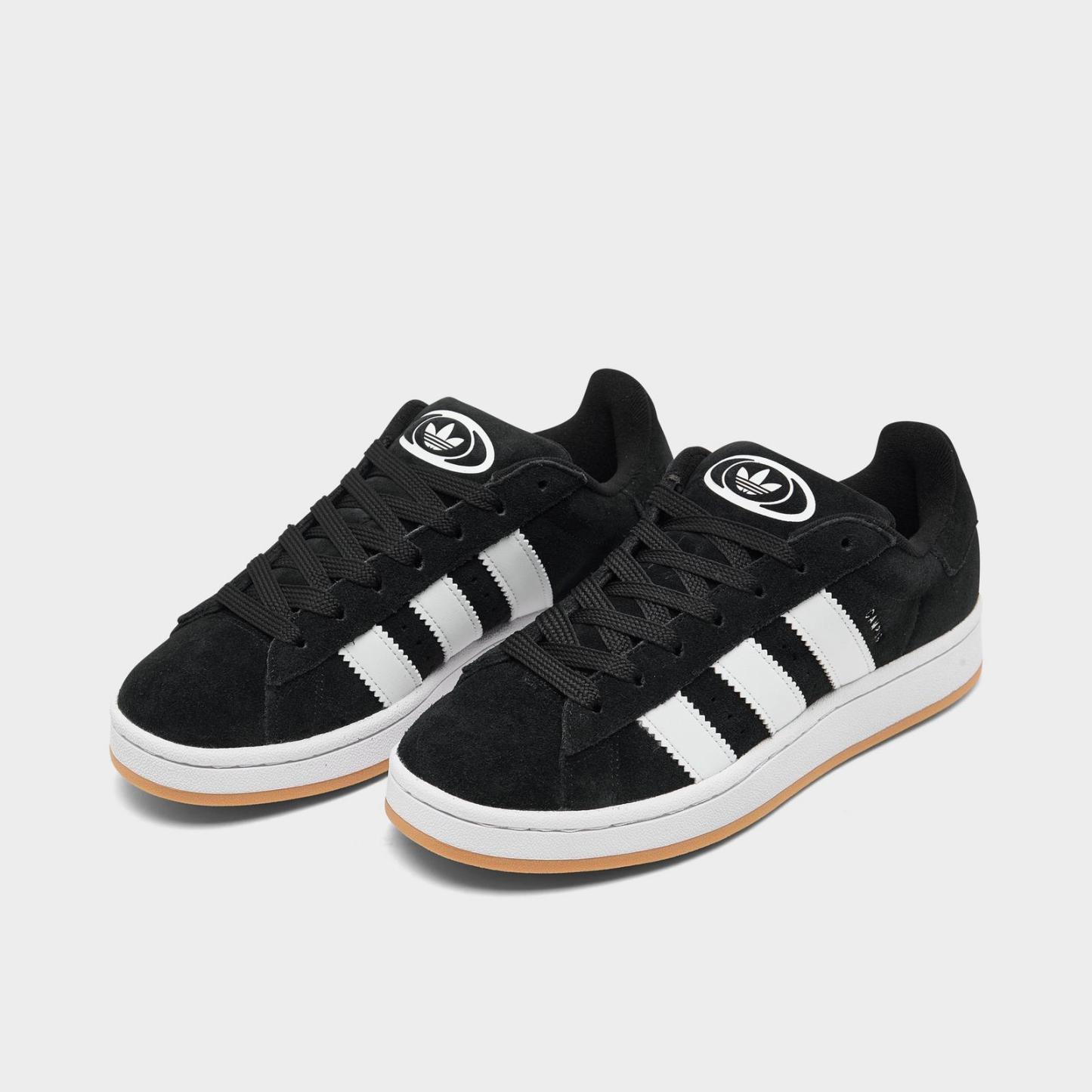 Big Kids' adidas Originals Campus 00s Casual Shoes - Black/White/White - view 2
