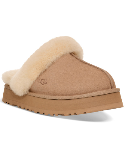UGG® Women's Disquette Slip-On Clog Slippers - Sand