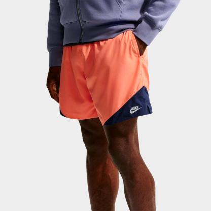 Men's Nithtke Windrunner Lightweight Woven Shorts - Orange Frost/Midnight Navy/White