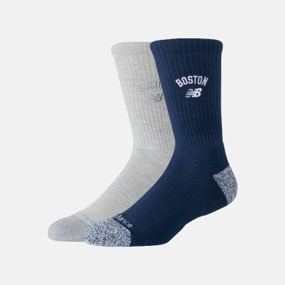 New Balance Boston City Sock 2 Pack, LAS51BOSAS