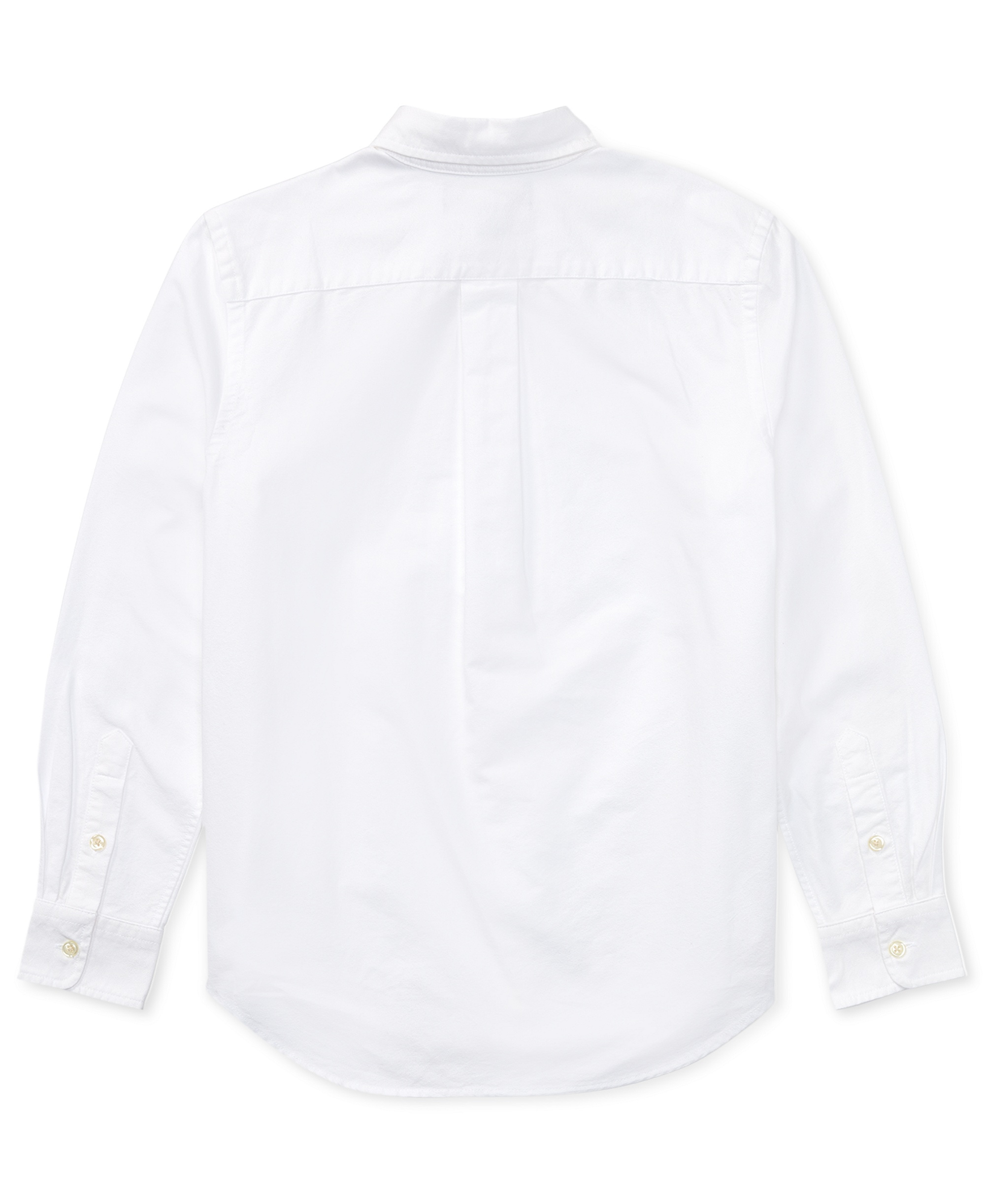 Polo Ralph Lauren 8-20 Boys' Embroidered Pony Logo Cotton Oxford Shirt - White