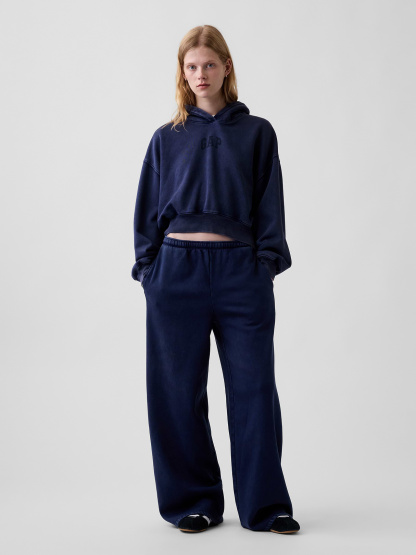VintageSoft Baggy Sweatpants - Tapestry navy blue