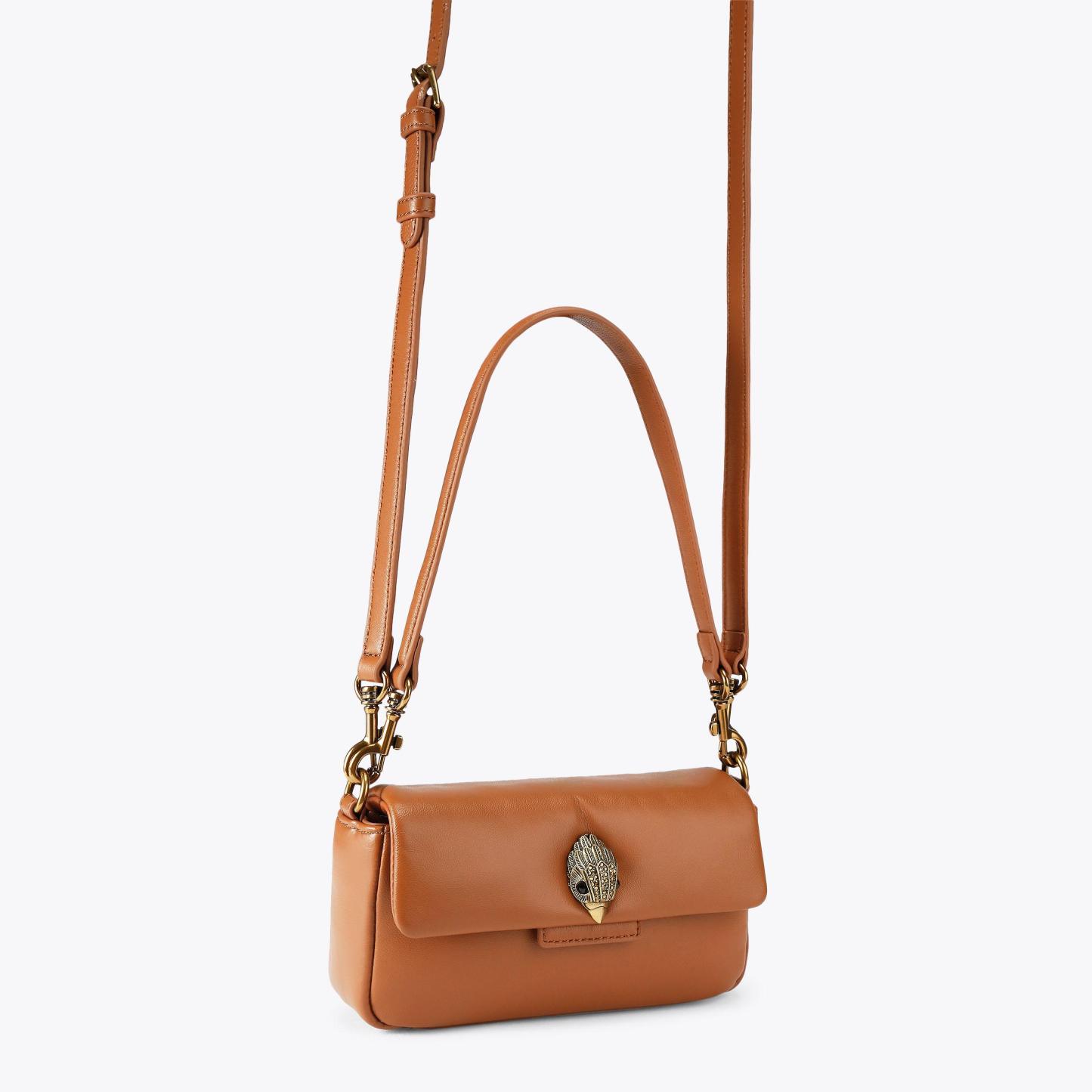 Kurt Geiger London Mini Leather Oxford Bag - Tan - view 3