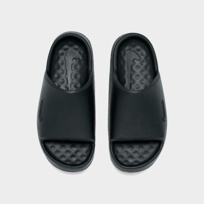 Little Kids' Nithtke Calm 2.0 Slide Sandals - Black - Top view