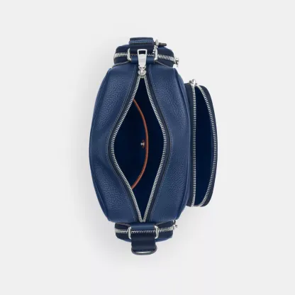 Fletcher Crossbody Bag - Silver/Deep Blue - view 3