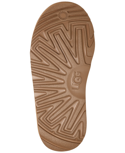 UGG® Kids Classic Ultra Mini Twinface Sheepskin Booties - Sand