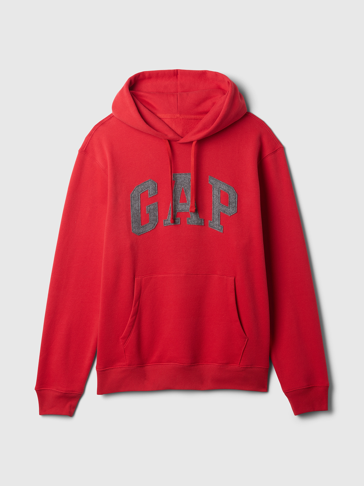 Adult VintageSoft Arch Logo Hoodie - Modern red