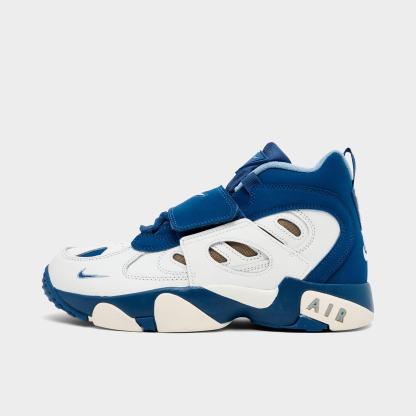 Big Kids' Nithtke Diamond Turf 2 Casual Shoes - Sail/Mystic Navy/Blue Grey/Metallic Gold - Left shoe facing left. Outside of the shoe.