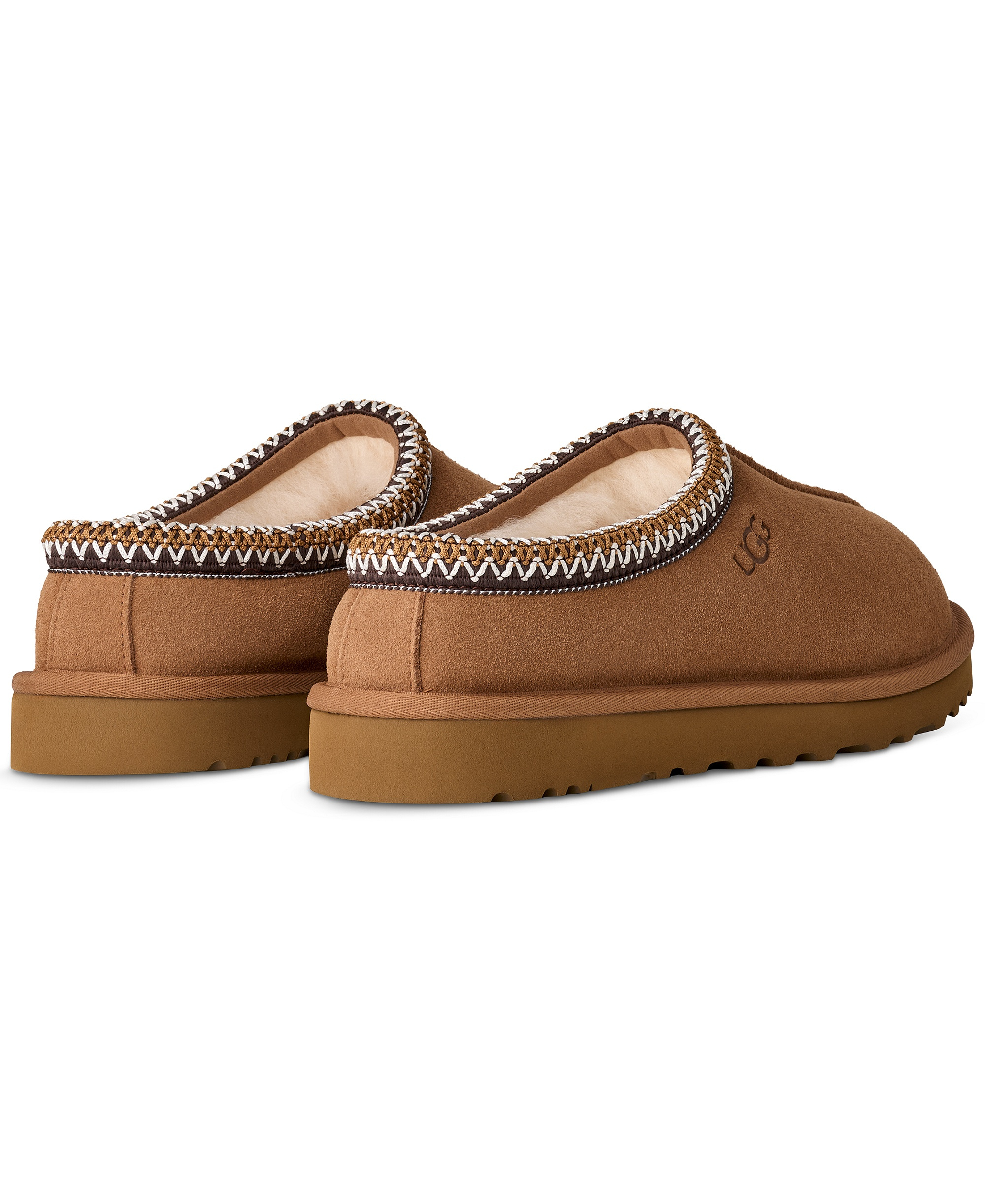 UGG® Men's Tasman II Round-Toe Slippers - Chestnut