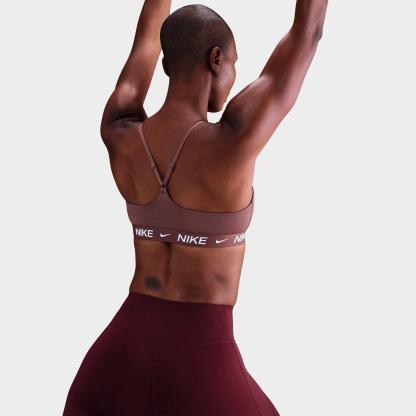 Women's Nithtke Dri-FIT Indy Light Support Padded Adjustable Sports Bra - Tattoo/Tattoo/White