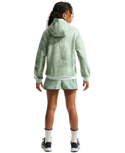 Nike Boys' and Girls' Sportswear Club 8-20 French Terry Hoodie - Barely Green/Steam