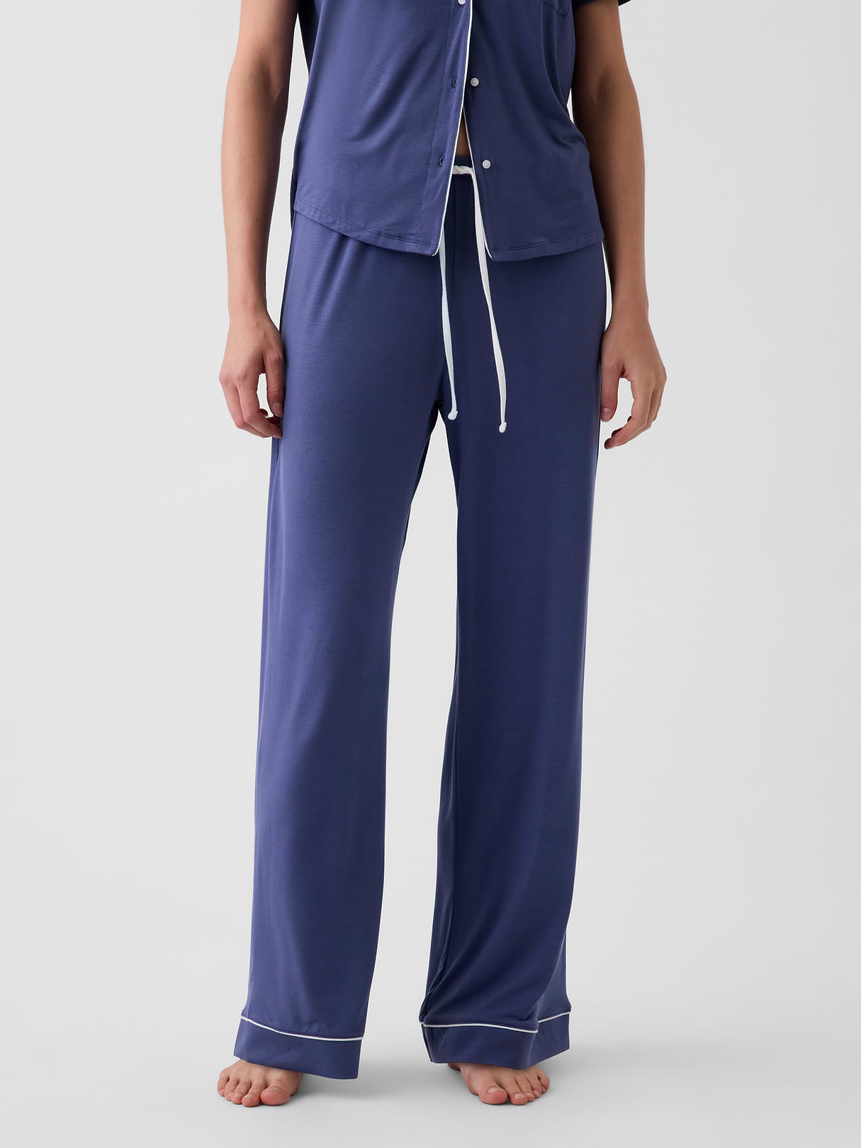 SoftMade Modal PJ Pants - Sargassus blue