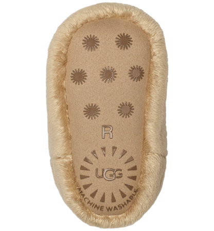 UGG® Baby Nesti Stretch Booties - Mustard Seed