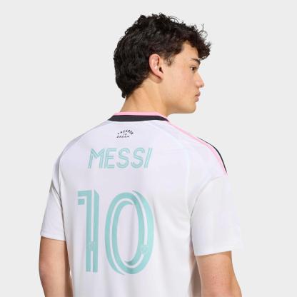 Men's adidas Lionel Messi Inter Miami CF MLS 2026 Third Soccer Jersey - White
