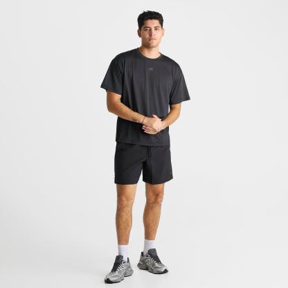 Men's New Balance Fast Days 7" Running Shorts - Black/Grey - view 2
