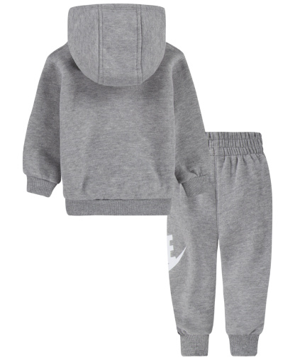 Nike Baby Boys' and Girls' Club Fleece Hoodie and Pants, 2-Piece Set - Dark Gray