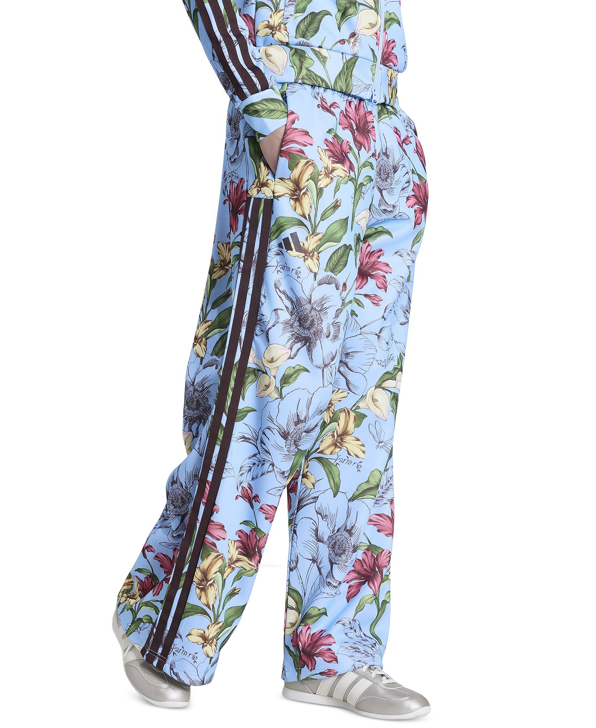 adidas Women's X Farm Rio House Of Track Training Pants - Clear Sky/black/multicolor