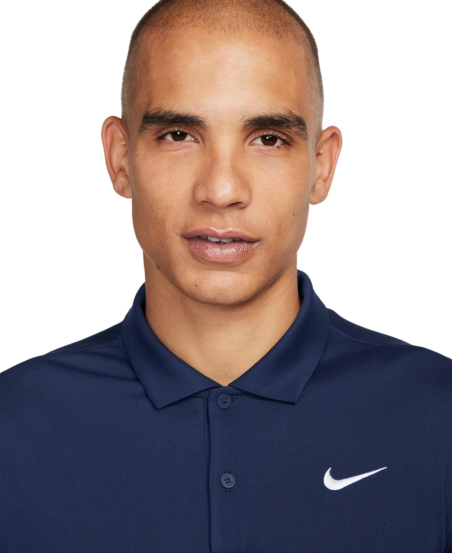 Nike Men's Relaxed-Fit Core Dri-FIT Short-Sleeve Golf Polo Shirt - Obsidian/White