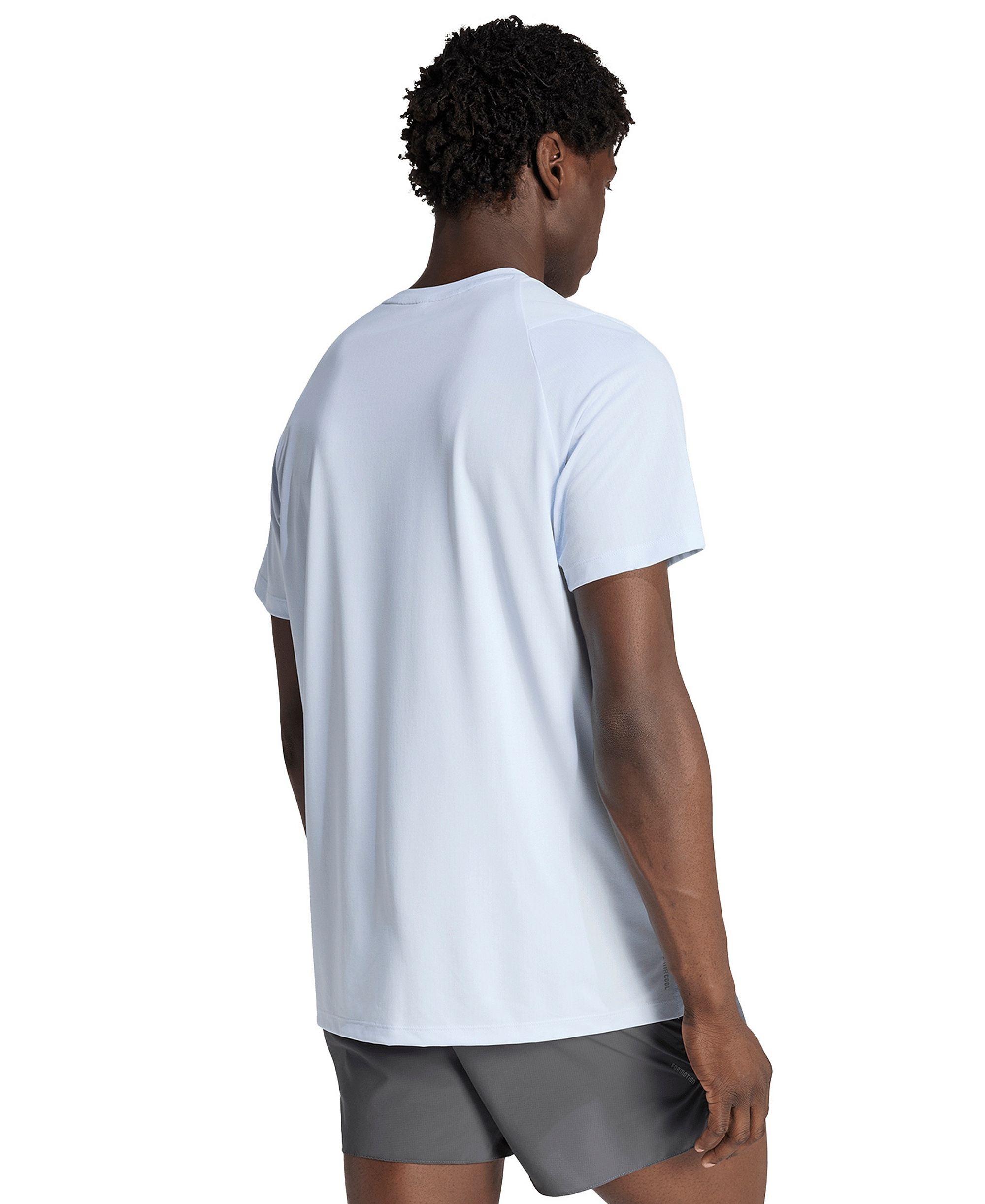 adidas Men's Running Climacool Short-Sleeve T-Shirt - Crystal Sky