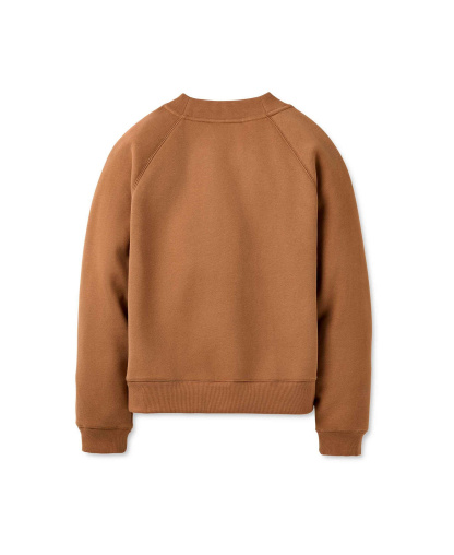 UGG Women's Logo Crewneck Sweatshirt - Chestnut
