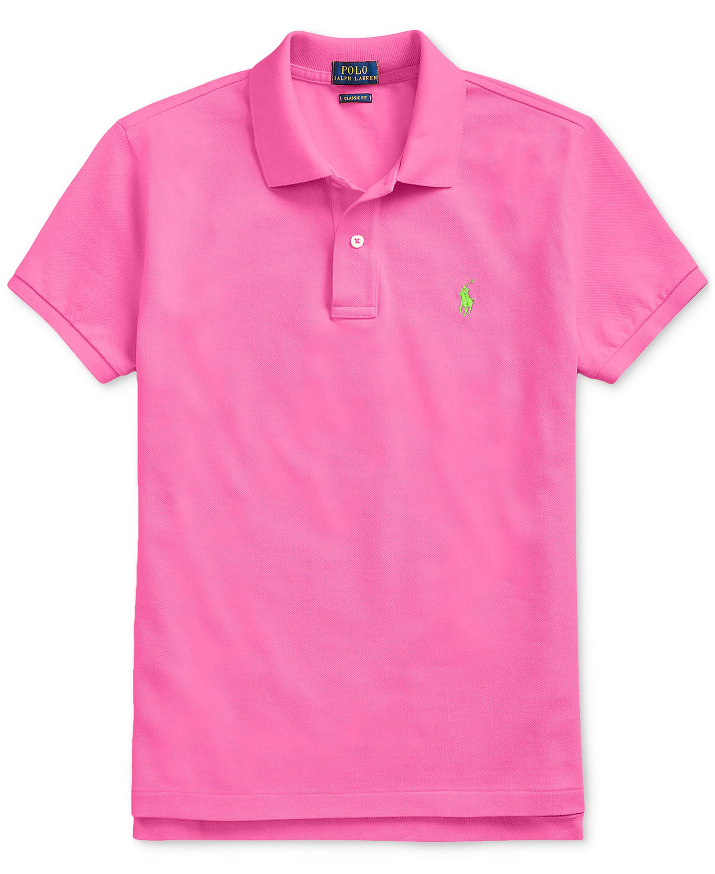 Polo Ralph Lauren Women's Classic-Fit Mesh Polo Shirt - Dalia Pink