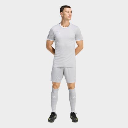 Men's adidas Entrada26 Soccer Shorts - Team Light Grey/White