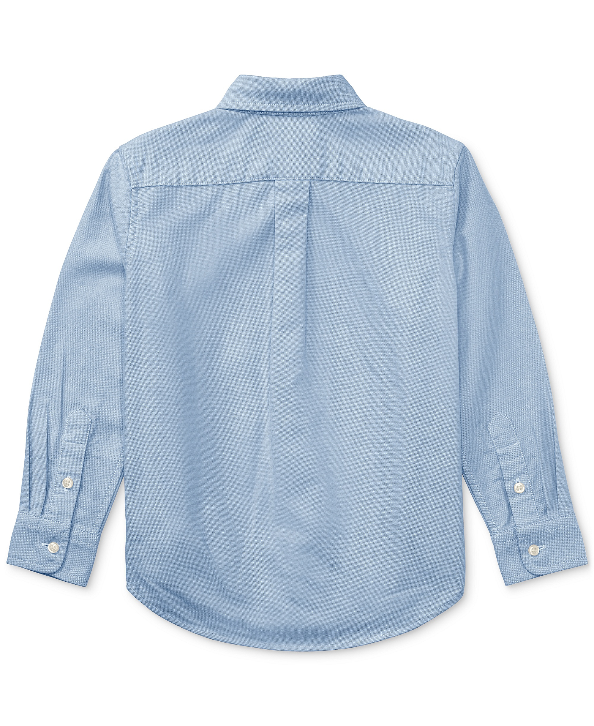Polo Ralph Lauren Boys' 2T-7 Cotton Oxford Shirt - Lt Blue