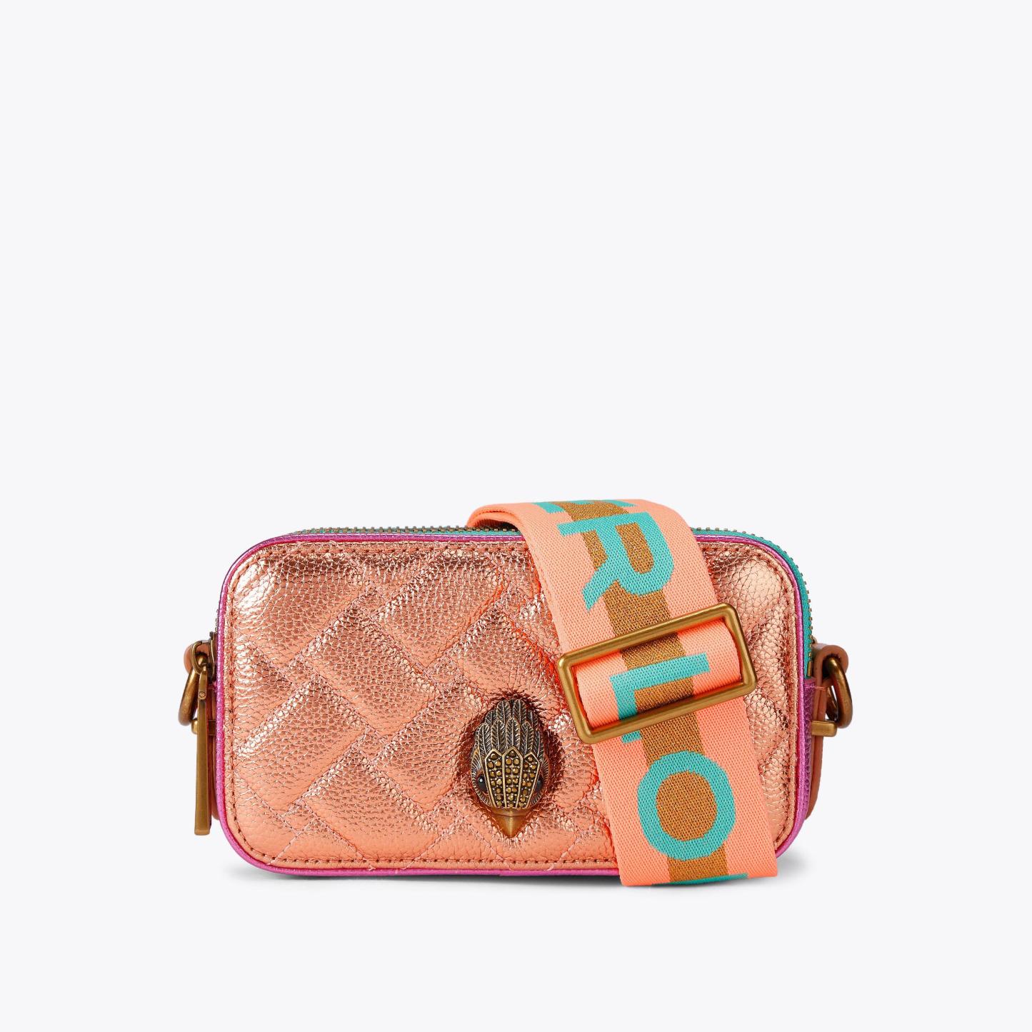 Kurt Geiger London Dual Zip Kensington Camera Bag - Multi Colored