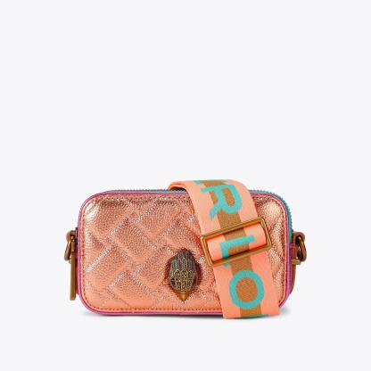 Kurt Geiger London Dual Zip Kensington Camera Bag - Multi Colored