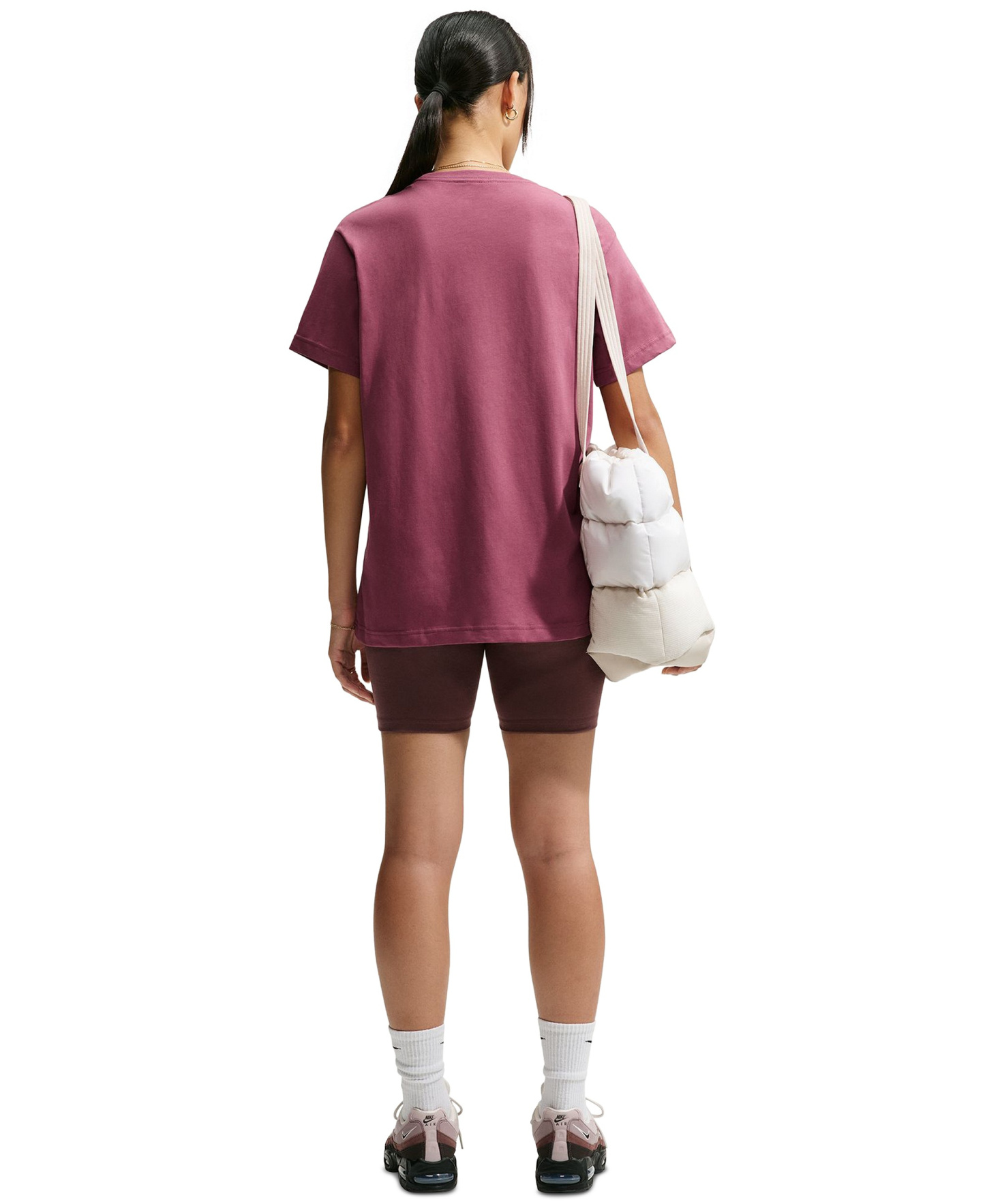 Nike Women's Sportswear Crewneck T-Shirt - Pink Smoke/sail