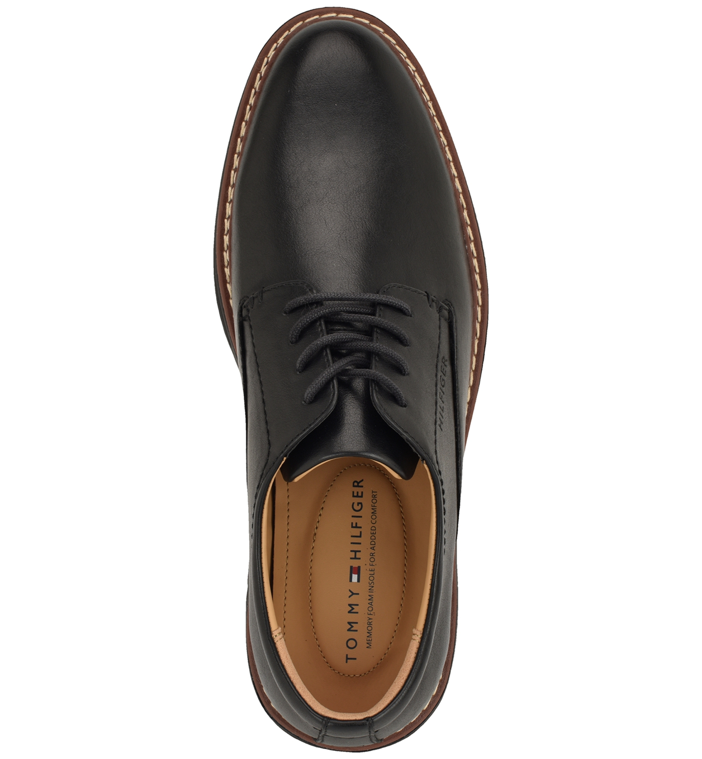 Tommy Hilfiger Men's Hiday Casualized Hybrid Oxfords - Black/Black
