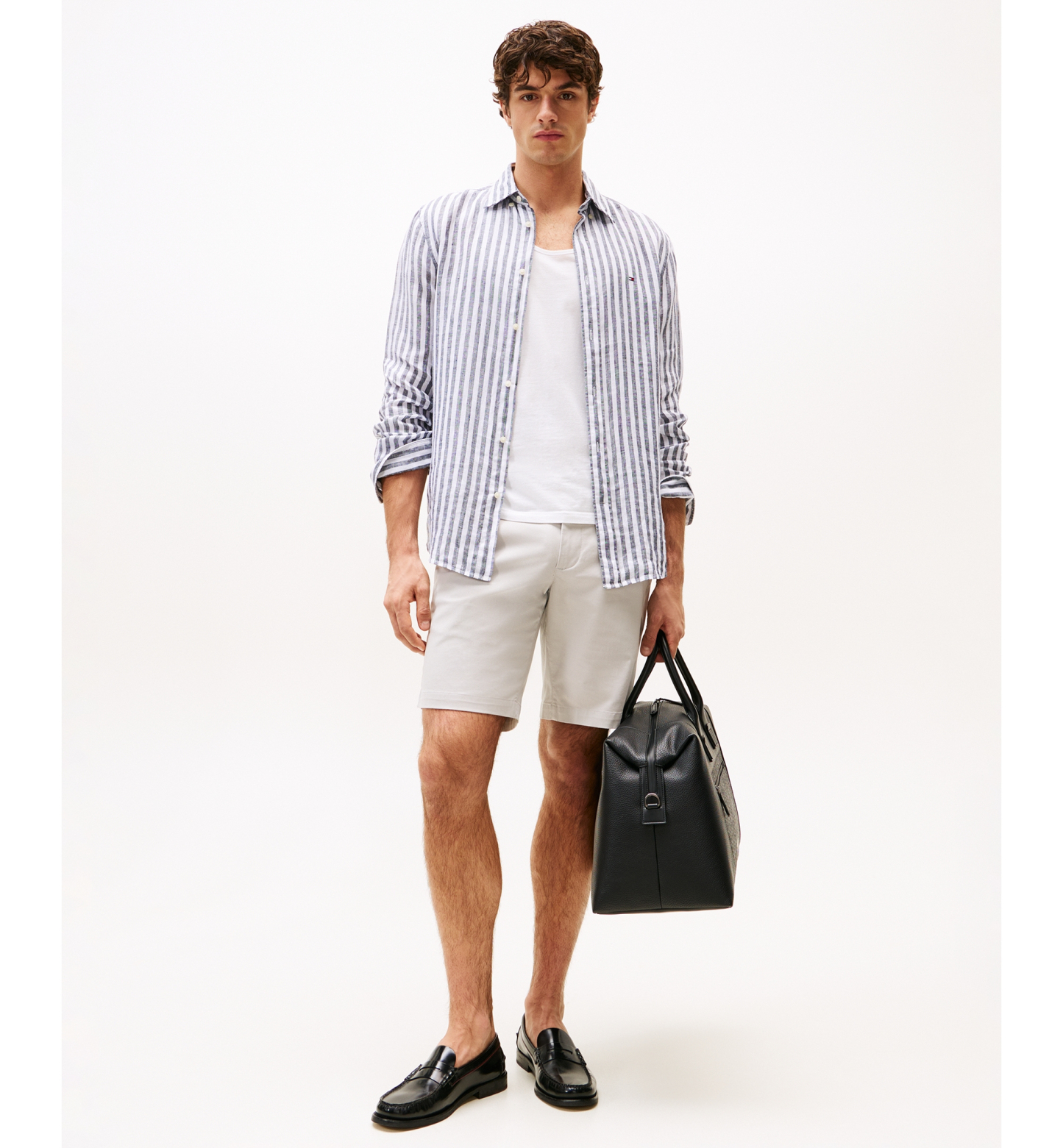 Tommy Hilfiger Men's Brooklyn 1985 9" Shorts - October Gray