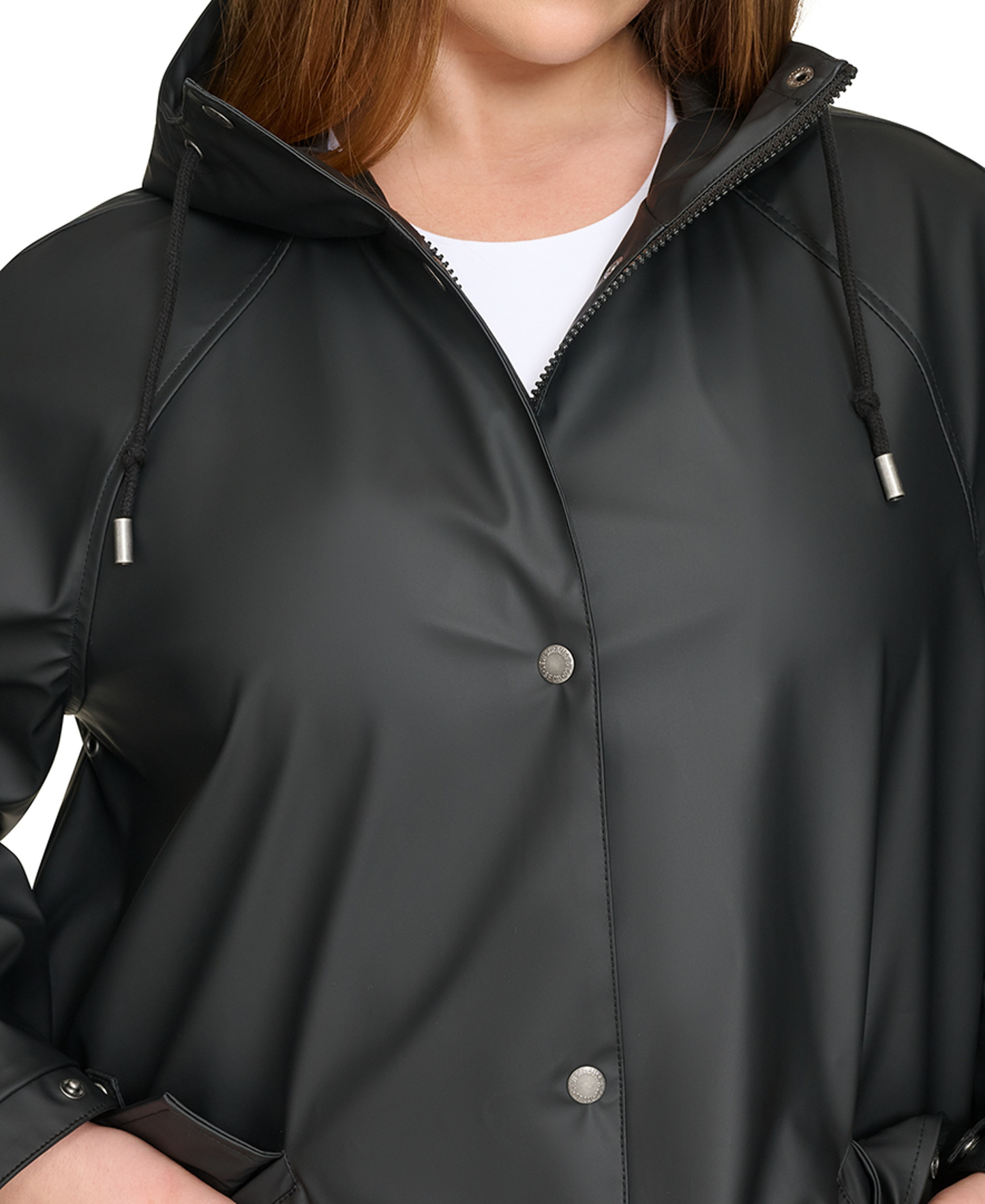 Levi's Women's Raglan Sleeve Rain Collar Jacket - Black