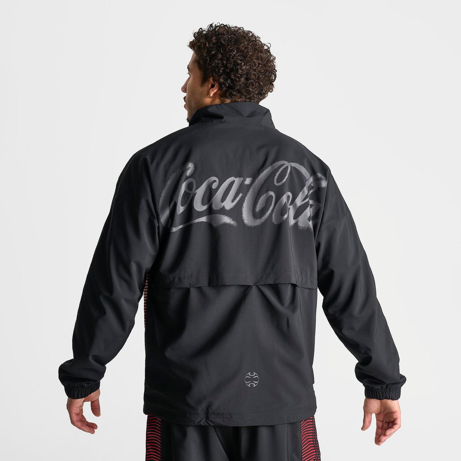 Men's adidas x Coca-Cola Teamgeist Track Top - Black - view 4